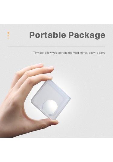 Springsun Selfie Çubuğu Ulanzi Evrensel Akıllı Telefon Selfie Vlog Aynası İphone Samsung Fotoğraf Video Selfie Vlog Aksesuarları İle Uyumlu