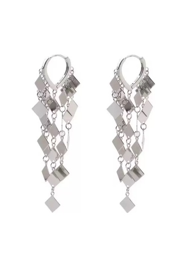 Geeksen S925 Gümüş Kalp Şeklinde İnci Küpe - Zarif Zirkon Detaylı Romantik Aksesuar Gold