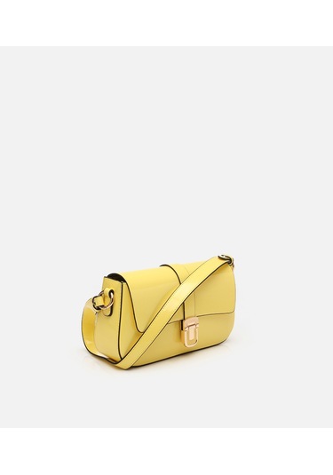 Hotiç Kadın Sarı Kilit Detaylı Çapraz Askılı Çanta 03cah304920a500 Sarı