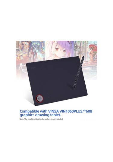 Padalink Vınsa Dijital Tablo Basınçlı Kalem - 8192 Basınç Duyarlılığı - Bilgisayar Çizim Aleti Aksesuarı