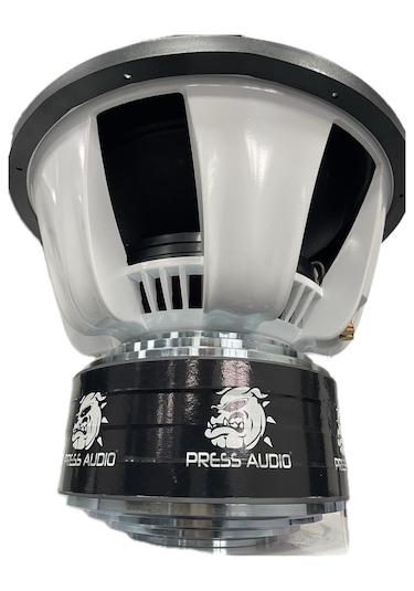 Subwoofer 46 Cm 2+2 Ohm 9000 Rms Yassı Alüminyum Black Voice Coil