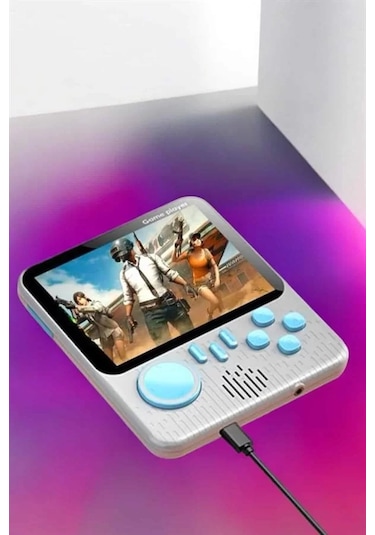 El Atarisi 3.5 İnç Ekran Çift Konsol 666 Adet Oyun Gamepad