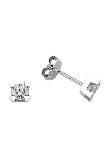 18 Ayar 0.08ct E-f Vs Tektaş Küpe Wpe3311-4