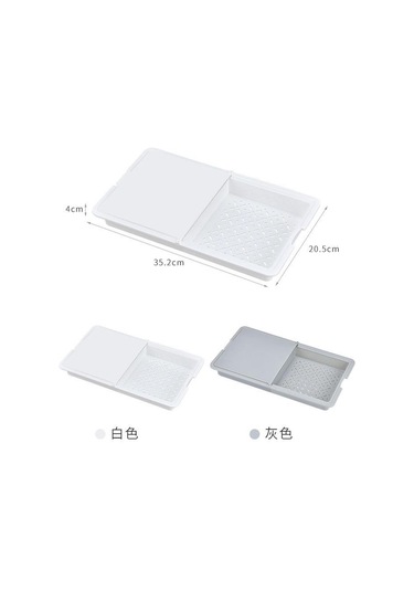 Beyaz Üçlü Meyve Plastik Kesme Tahtası Çok Fonksiyonlu Kesme Tahtası Mutfak Kesme Tahtası Mutfak Aracı