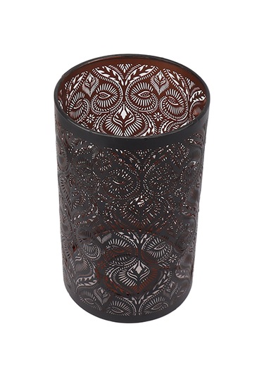 Hangfox E27/e26 Demir Halıklı Lamba Avizesi - Kuşak Desenli, Gölge Efekti Veren, Modern Stilde, Kolay Kurulum, Yıkama Uygun Diğer