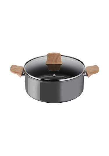 Ceramic Renew Tencere 24 Cm 08 Gri