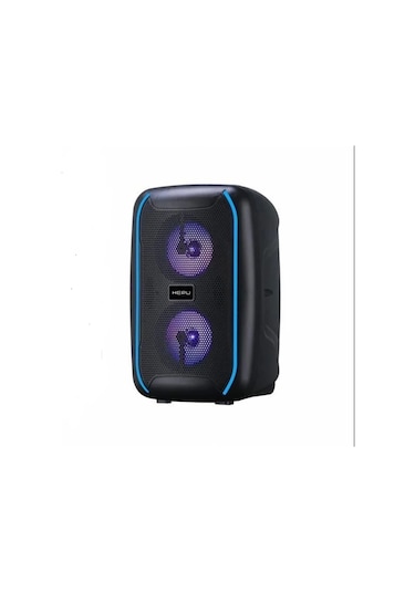 Hepu HP-932 Taşınabilir Işıklı Kablolu Mikrofonlu Bluetooth Hoparlör