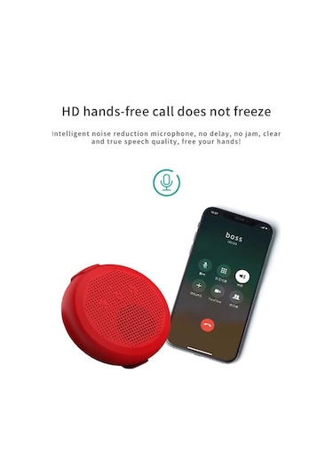 Kablosuz Taşınabilir Bluetooth Hoparlör: Ipx7 Suya Dayanıklı, Mikrofonlu, Usb Şarj Edilebilir, 5w Ses Gücü