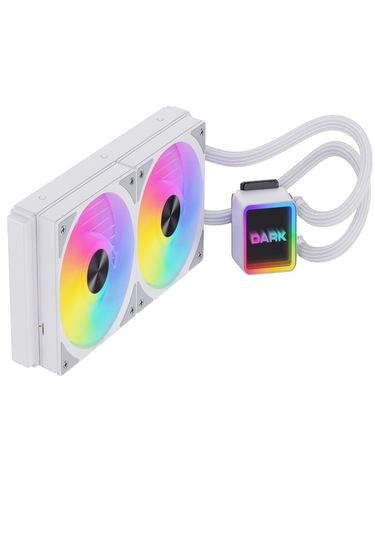 Dark Freezer W247w 2025 Edition 240mm 2x12cm Frgb Led Fan + Pompa