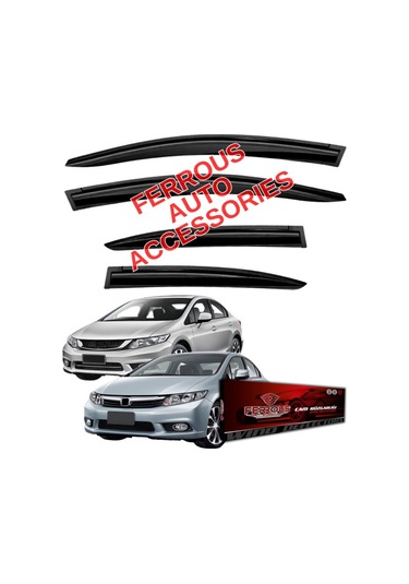 Honda Civic Fb7 Ferrous Cam Rüzgarlığı 4lü Set 2012 2016