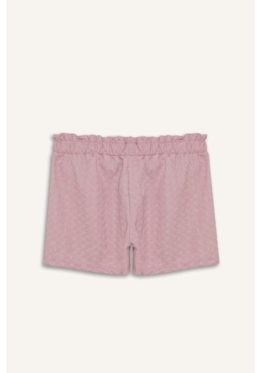 Defacto Kız Çocuk Beli Lastikli Şort E5699a825hspn427 Pembe