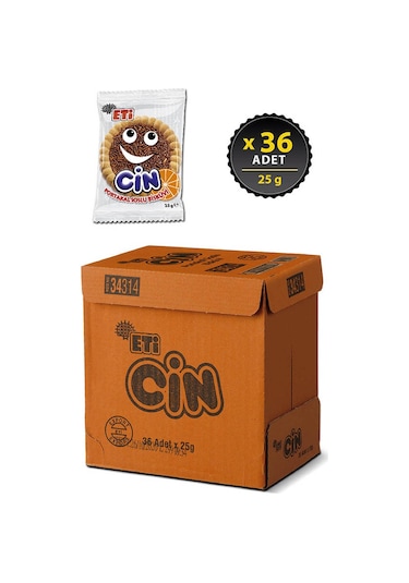 Eti Cin Portakallı 36 x 25 G