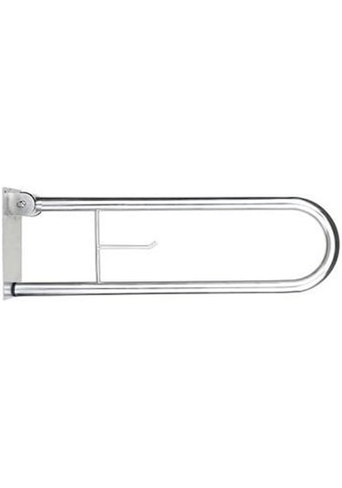 Engelli 32 Mafsallı Wc Kağıtlıklı Tutunma Barı 73X23X11 Cm Krom