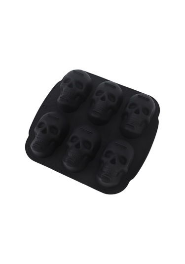 Shineyee Gıda Kalitesi Silikon Kalaçlı Pasta Kalıbı, 6'lı Halloween Dekorasyonlu, Yüksek Sıcaklık Dayanıklı, Non-stick, Kolay Temizlenir Diğer