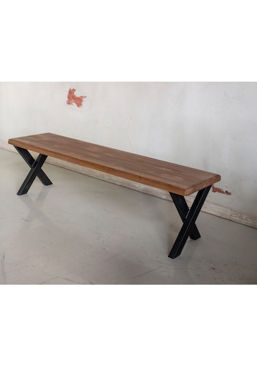 Deryawood Bank Masif Ağaç Ahşap Bank