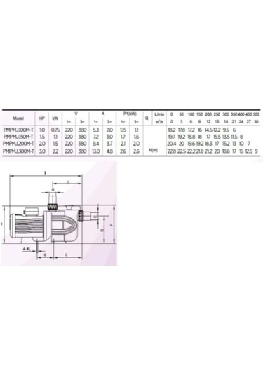 Powerpool 1.00 Hp Majeuerx Monofaze Pompa