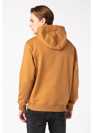 Vigoss Erkek Baskılı Sweatshırt 62047-30034 - Kahve Kahverengi