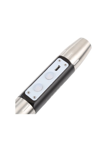 Sones S-88 Usb Şarjlı Çift Kafa Dörtlü Işık Kaynağı Yeşim Tanımlama El Feneri Çok Renkli