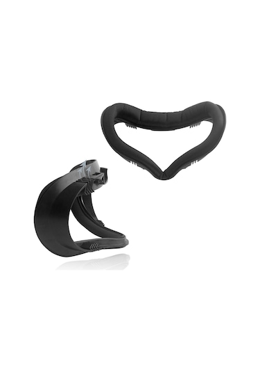 Oculus Quest 2 İçin Işık Engelleme Vr Yüz Arayüzü Yedek Yüz Pedi Anti-ter Göz Maskesi Kapağı Vr Gözlük Aksesuarları