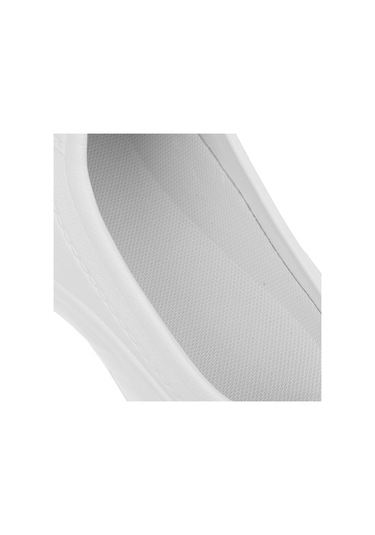 Qingmipy Hafif Ve Su Geçirmez Eva Terlikler, Hem Evde Hem İşte Kaymaz Tabanlı Rahat Ayakkabılar - Unisex Beyaz