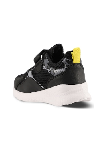 Slazenger KASHI KTN Çocuk Cırt Cırtlı Siyah / Kırmızı Sneaker