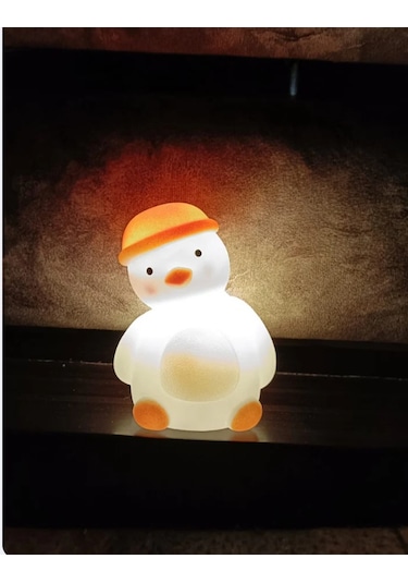 Larimar Dekoratif Işıklı Kardan Adam Figürü - 9003071673303lmr Çok Renkli