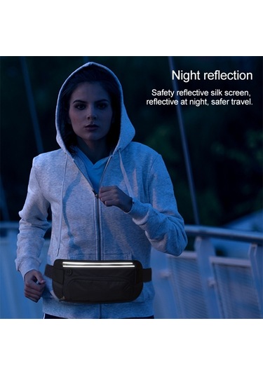 Sones Yıpınu Ys17 Açık Dağcılık Spor Su Geçirmez Cep Telefonu Bel Çantası Su Isıtıcısı Çantası Gri