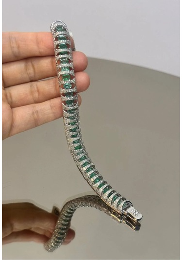 Zümrüt Elmas Bileklik 180