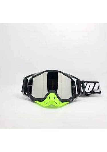 Wezone Dayanıklı Motosiklet Gözlüğü - Uv Koruma, Esnek Çerçeve, Buğu Önleyici Sünger