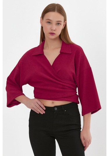 Alexandergardı Önü Bağlamalı Bluz B23-0041 001