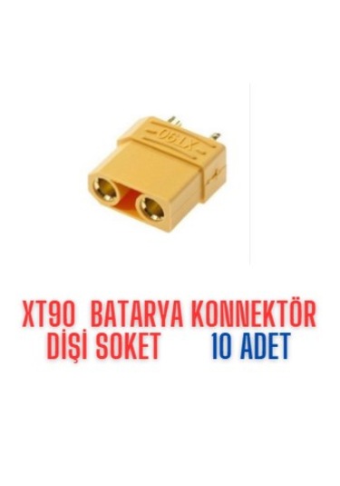 Xt90 Batarya Konnektör Dişi Soket 10 Adet