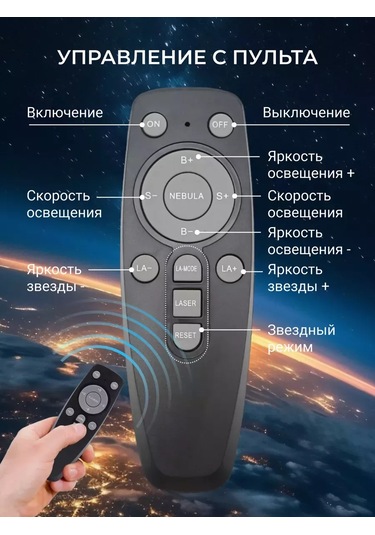 Evdakoff Uzay Yolcu Yıldızlı Gece Yıldız Gece Lambası 206723633 Diğer