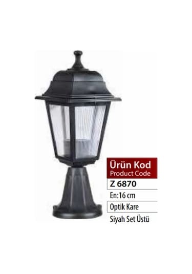 Zerpa Kare Set Üstü Armatür Siyah Çok Renkli