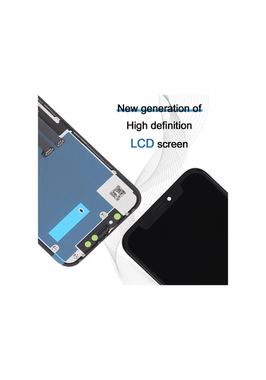 Apple Uyumlu iPhone Xr İçin Jk Hücre İçi Lcd Ekran Siyah
