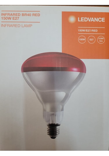 Ledvance 150watt İnfrared Br40 E27 Isıtıcı Ampul