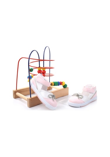 Şirin Bebe 3814 Ortopedik Taban Kız Çocuk Yazlık Ayakkabı Sandalet Fuşya