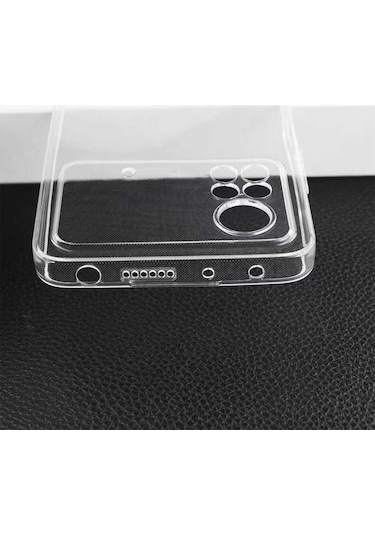 Xiaomi Poco M4 Pro 4G Kılıf Şeffaf Silikon Hibrit Case Kapak Renksiz