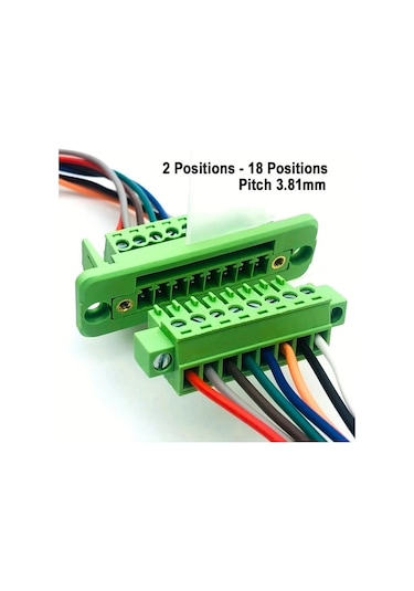 Wangxi 6 Pozisyon Vidalı Kilitli Nylon Yalıtımlı Hızlı Bağlantı Terminal Bloğu