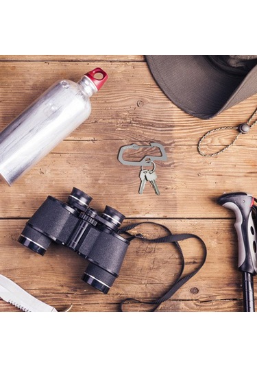 Geeksen Skyfox Edc Kredi Kartı Çok Amaçlı Alet - 420 Paslanmaz Çelik, Airtag Kılıfı Ve Paracord Anahtar Zinciri İle