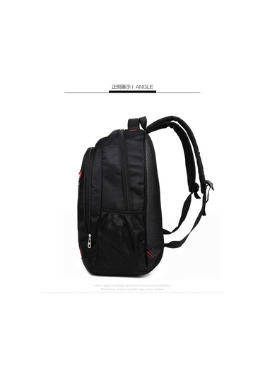 Şık Ve Ergonomik Tasarıma Sahip Gençlere Özel Dayanıklı Okul Çantası Siyah