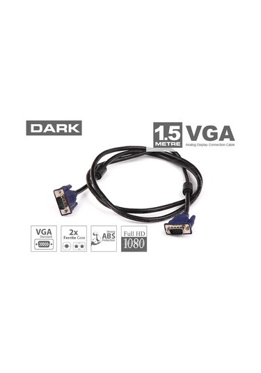Dark Dk-Cb-Vga150 1.5Mt Vga Kablo