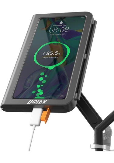 Motosiklet Ve Scooter İçin Dikiz Ayna Uyumlu Telefon Tutucu Pb08