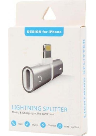 Powermaster Pm-18316 İphone Lightning Şarj Kulaklık Çevirici Adaptör Jack