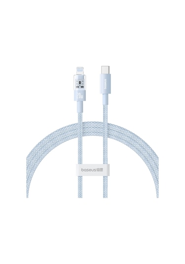 Baseus Cd Serisi Pd20w Usb-c / Type-c - 8 Pin Hızlı Şarj Veri Kablosu, Uzunluk: 1 M