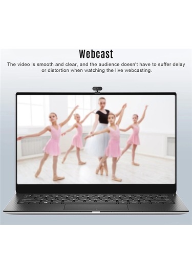 Didadodo 1080p 2mp Hd Web Kamerası 30fps Gürültü Azaltma Mikrofonu Dizüstü Optimizasyonu Web Kamerası