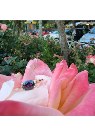 2.60Ct Lopez Tek Taş 925 Ayar Gümüş Yüzük-Tek Taş 925 Ayar Gümüş - 552948873