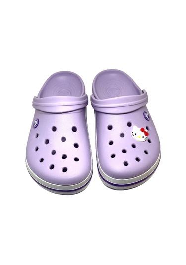 Crocs Terlik Süsü & Renkli Aksesuar Jibbitz Kırık Beyaz