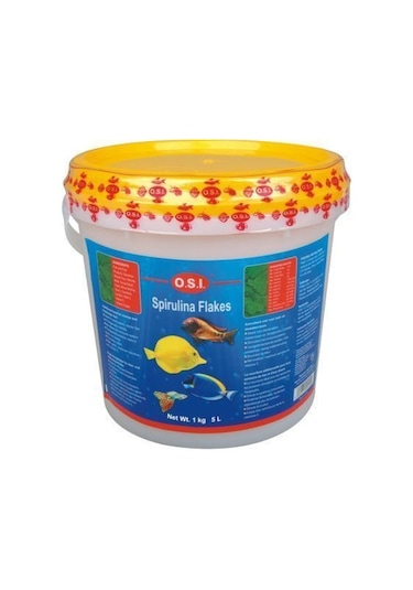 Osi Spirulina Flake %42 Spirulina 100gr Açık