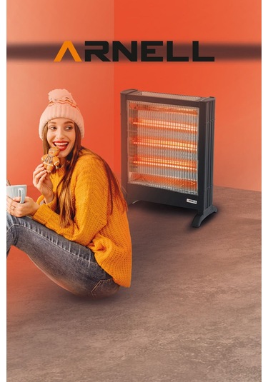 Arnell AR836 2600 W Quartz Elektrikli Isıtıcı