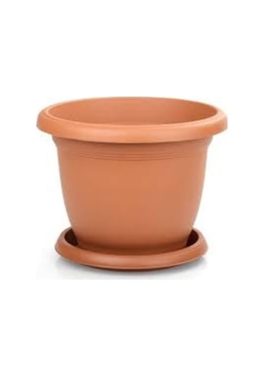 1 Adet Saksı 16.5Cm Yükseklik Çiçek Saksısı Plastik Kliteli Malze
